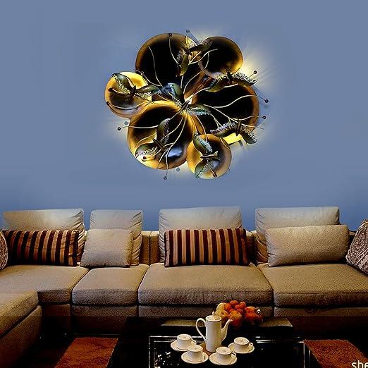 Metal Wiser Bird Circle Wall Art, Wall Hanging for Living Room - ArtyCraftz.com
