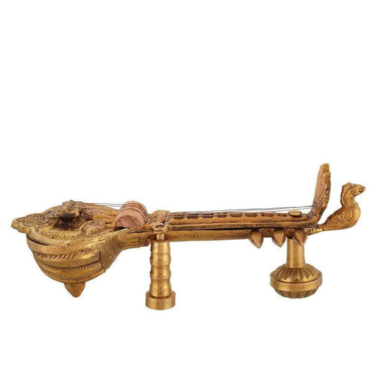 Miniature Brass Sitar and Tabla Dugi Set-ArtyCraftz.com