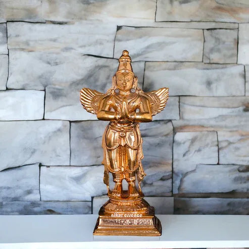 Miniature Bronze Lord Garuda Deva Statue-ArtyCraftz.com