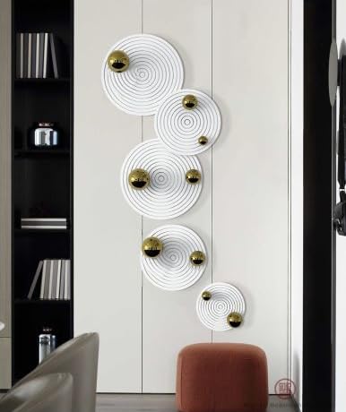 Modern Abstract Circular Wall Art-ArtyCraftz.com