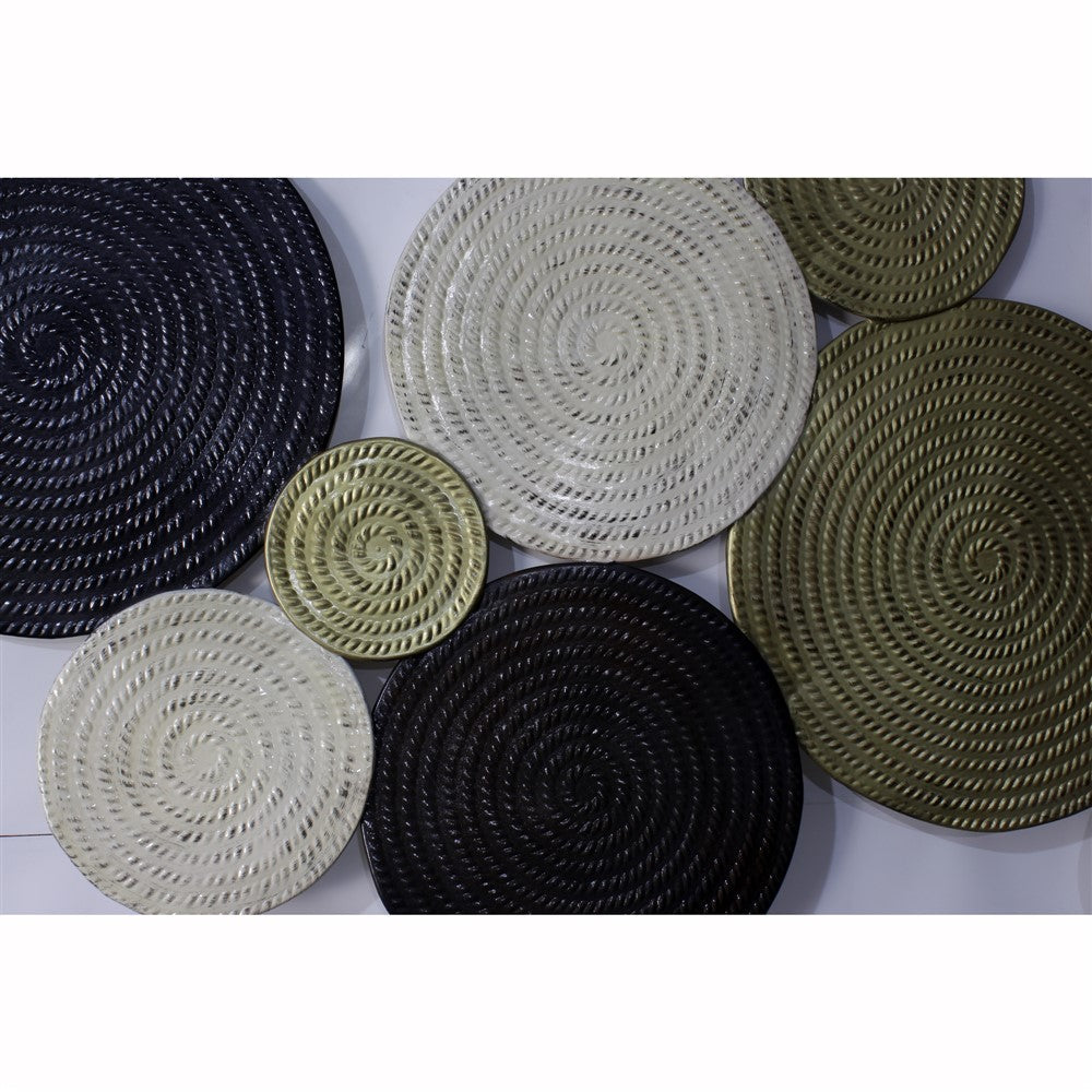 Modern Circular Iron Wall Art-ArtyCraftz.com