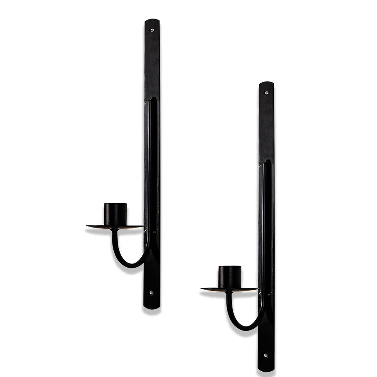 Modern Wrought Iron Wall Candle Holder-artycraftz.com