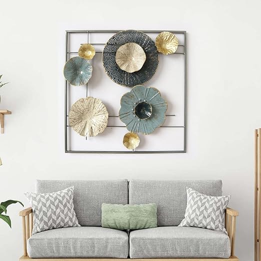 Moon crater Flower Iron Frame