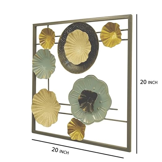 Moon crater Flower Iron Frame