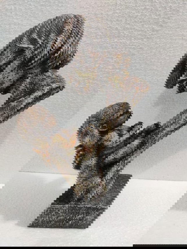 Mother Love Statue Handcrafted Statue of Mother Child Love for Showpiece Gift - ArtyCraftz.com