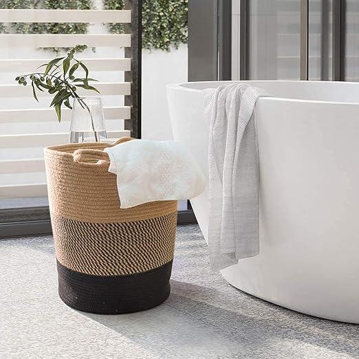 Multi-Purpose Handcrafted Woven Storage Planter Basket