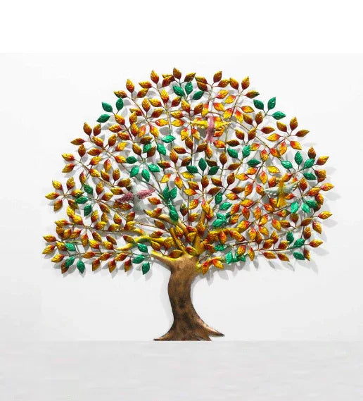 Multi Bird Tree of Life Wall Art interior Decoration of to Your House wall Decor - ArtyCraftz.com