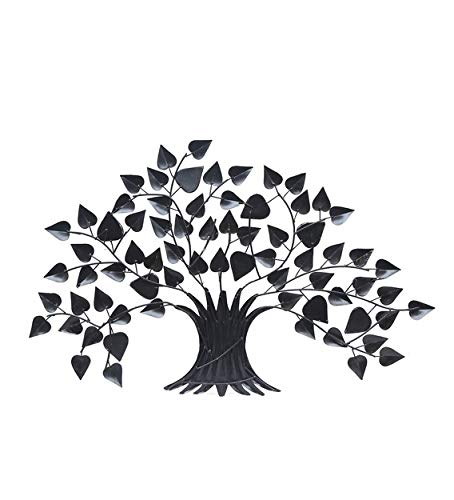 Multicolor Tree Metal Wall Art  Decorative Iron Leaf Wall Decor-ArtyCraftz.com