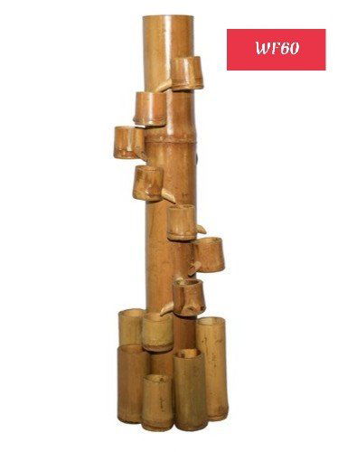 Multiple Cups Water Cascading Bamboo Fountain - ArtyCraftz.com