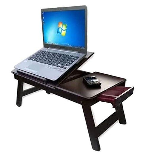 Multipurpose Foldable Wooden Study/Laptop Table with Storage for Home, Kids and Students - ArtyCraftz.com