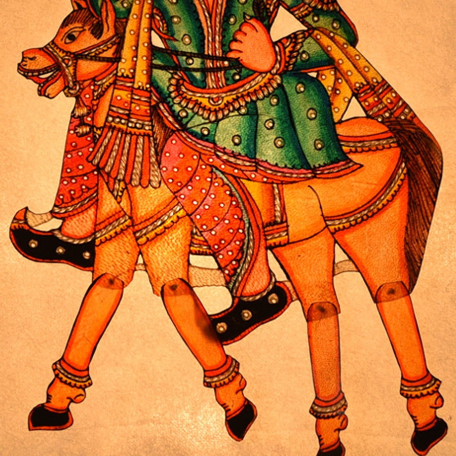 Nimmalakunta Kalki Tholu Bommalata Leather Puppet-ArtyCraftz.com