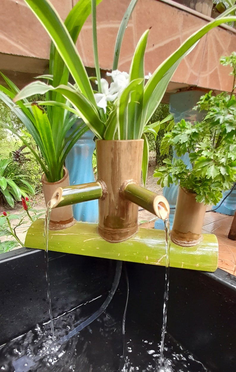 Mini Indoor/Outdoor Bamboo fountain | Gardening - ArtyCraftz.com