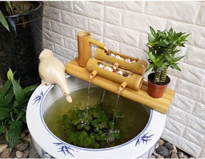 Bamboo Indoor/Outdoor Water Fountain - ArtyCraftz.com