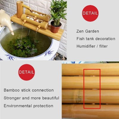 Bamboo Indoor/Outdoor Water Fountain - ArtyCraftz.com