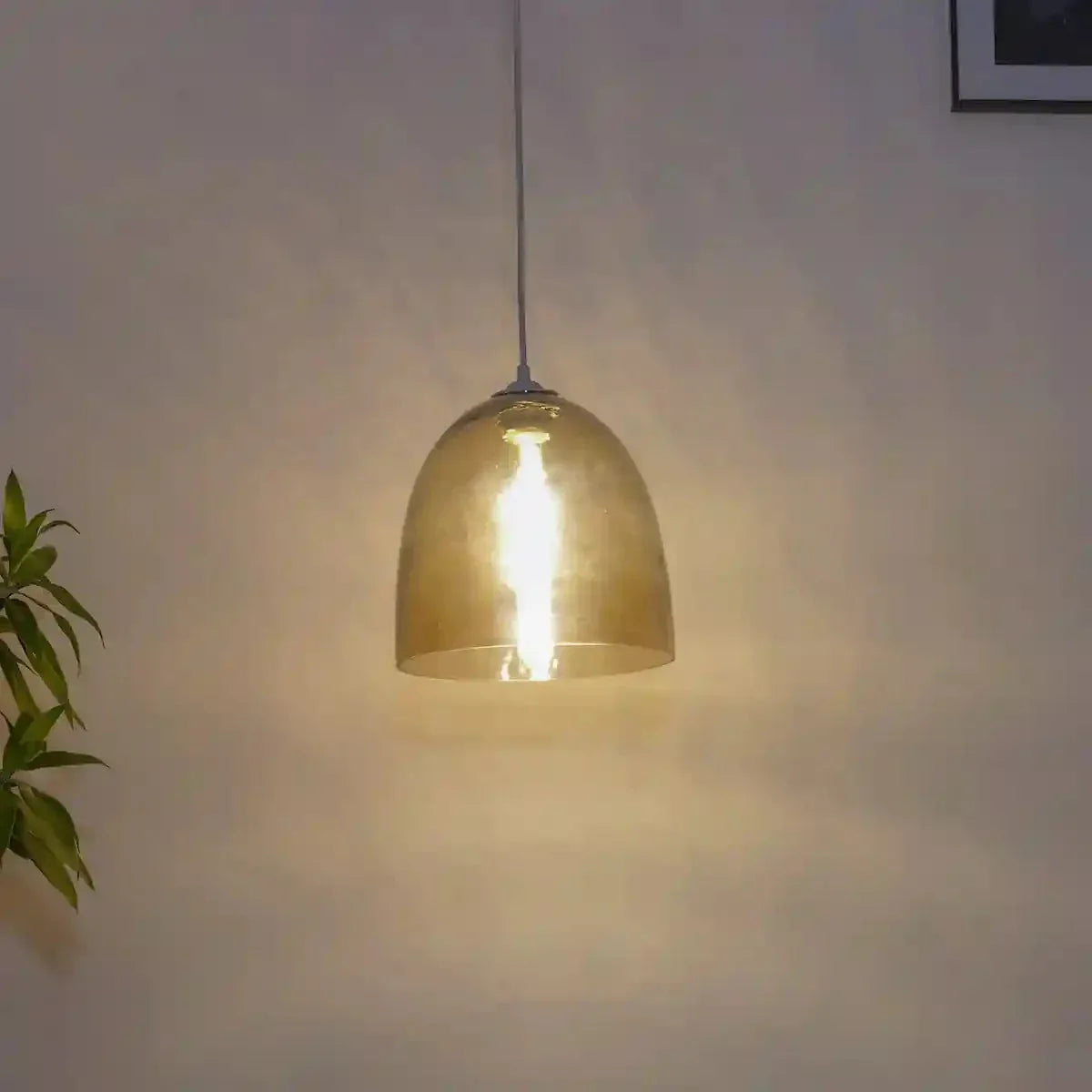 Hammered Look Grey Luster Mini Hanging Light-ArtyCraftz.com