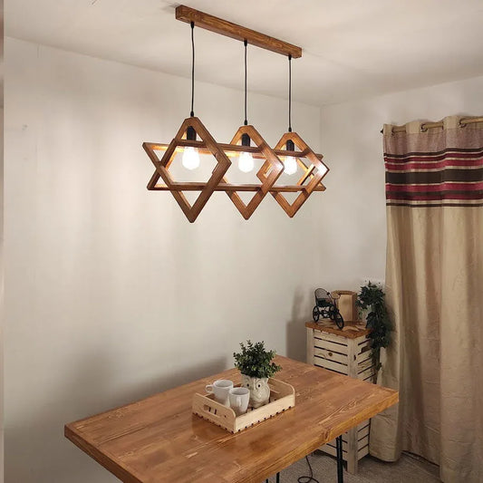 Paragon Brown 3 Series Hanging Lamp - ArtyCraftz.com