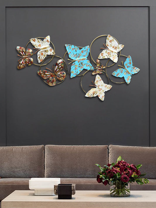 Pastel Coloured Butterfly Wall Art-ArtyCraftz.com
