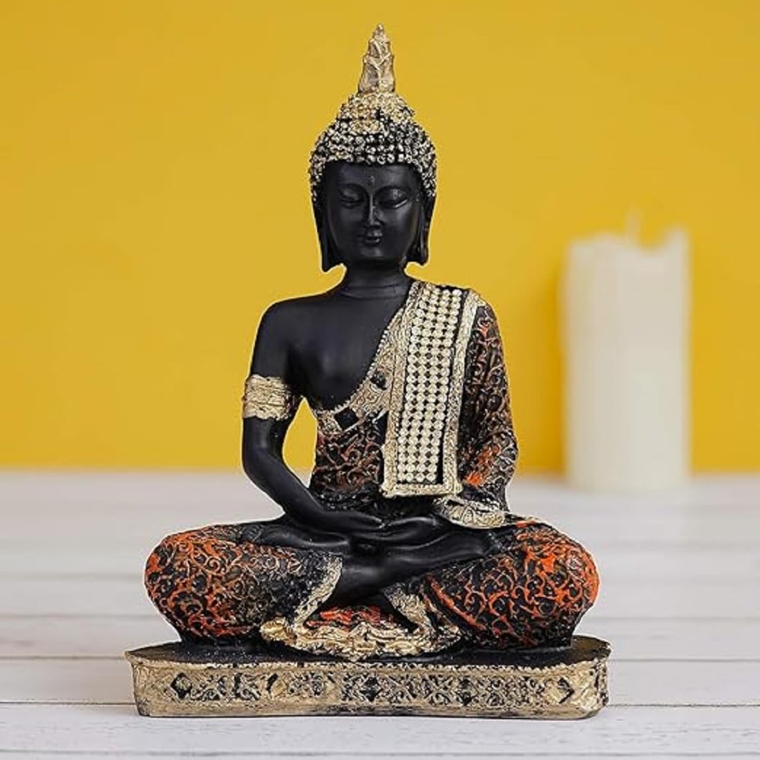 Polyresin Awakened Buddha Statue Showpiece-ArtyCraftz.com