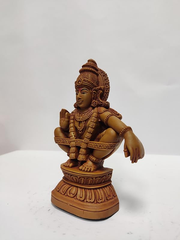 Polyresin Ayyappa Swamy Statue-ArtyCraftz.com