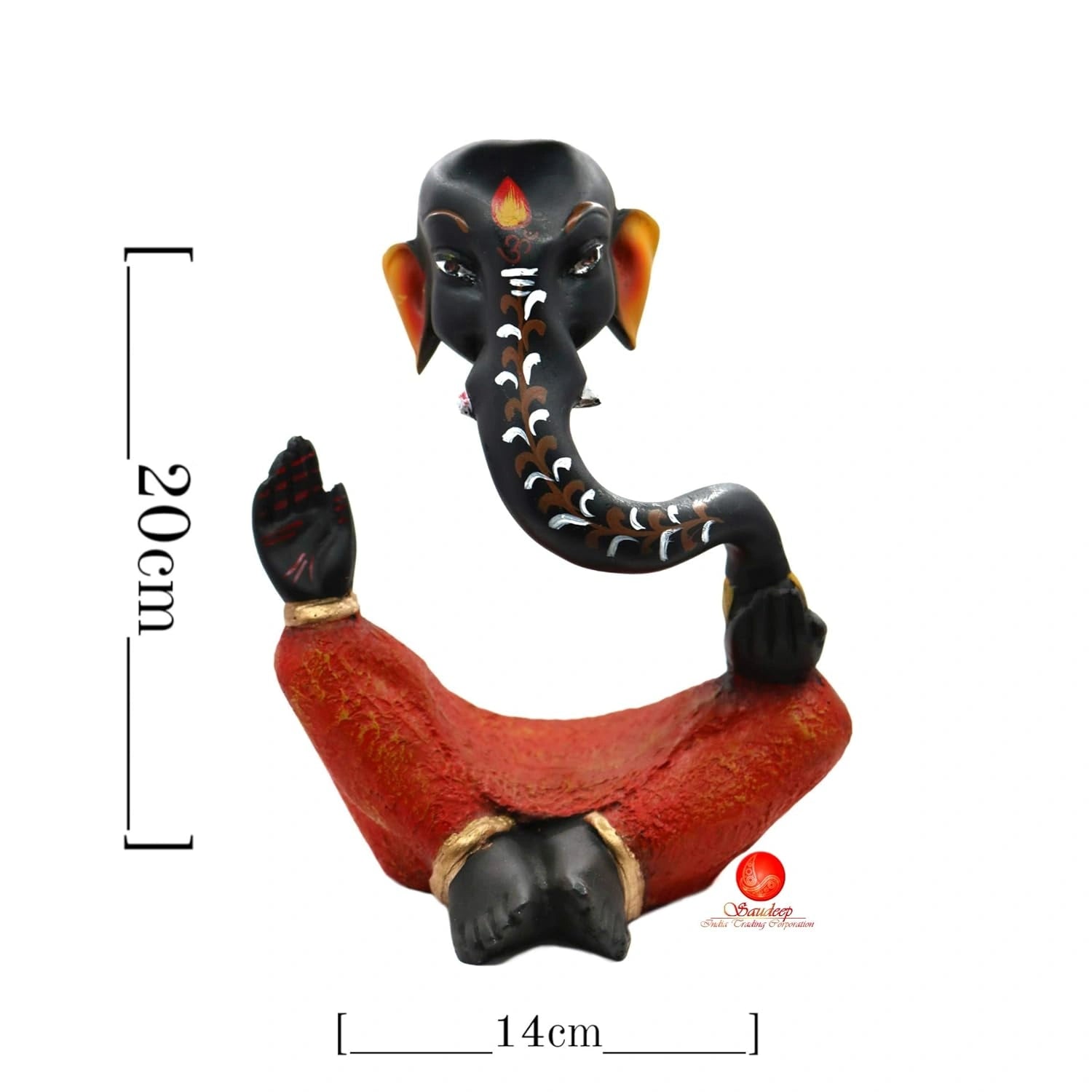 Polystone Floating Ganesha Idol/Show Piece for Home and Office Decor - ArtyCraftz.com