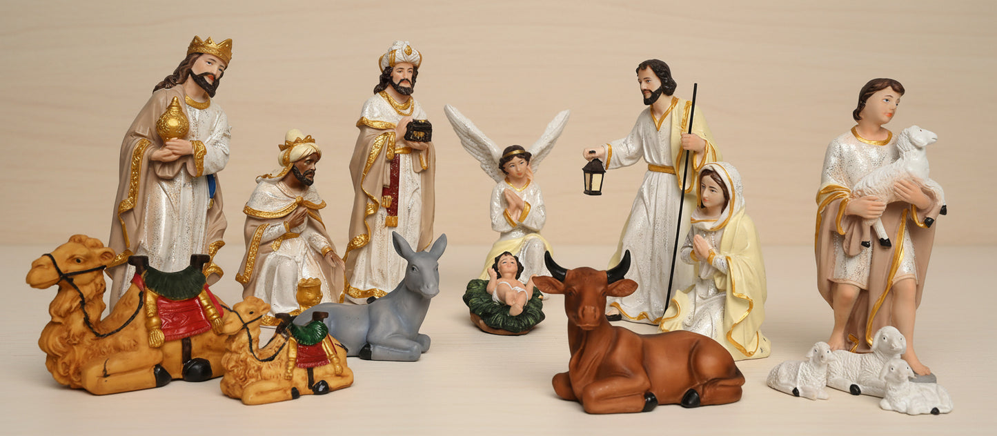 Premium Nativity Scene Figurines Set-ArtyCraftz.com