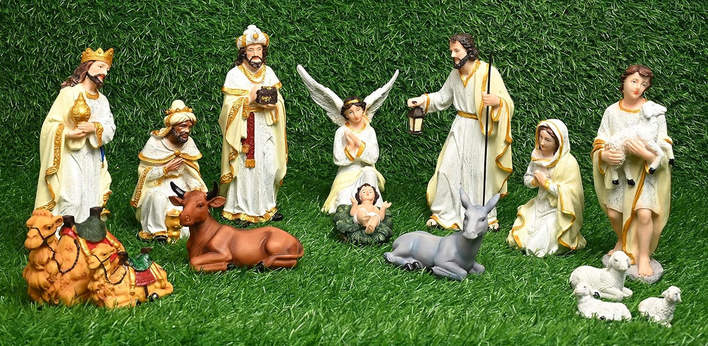 Premium Nativity Scene Figurines Set-ArtyCraftz.com