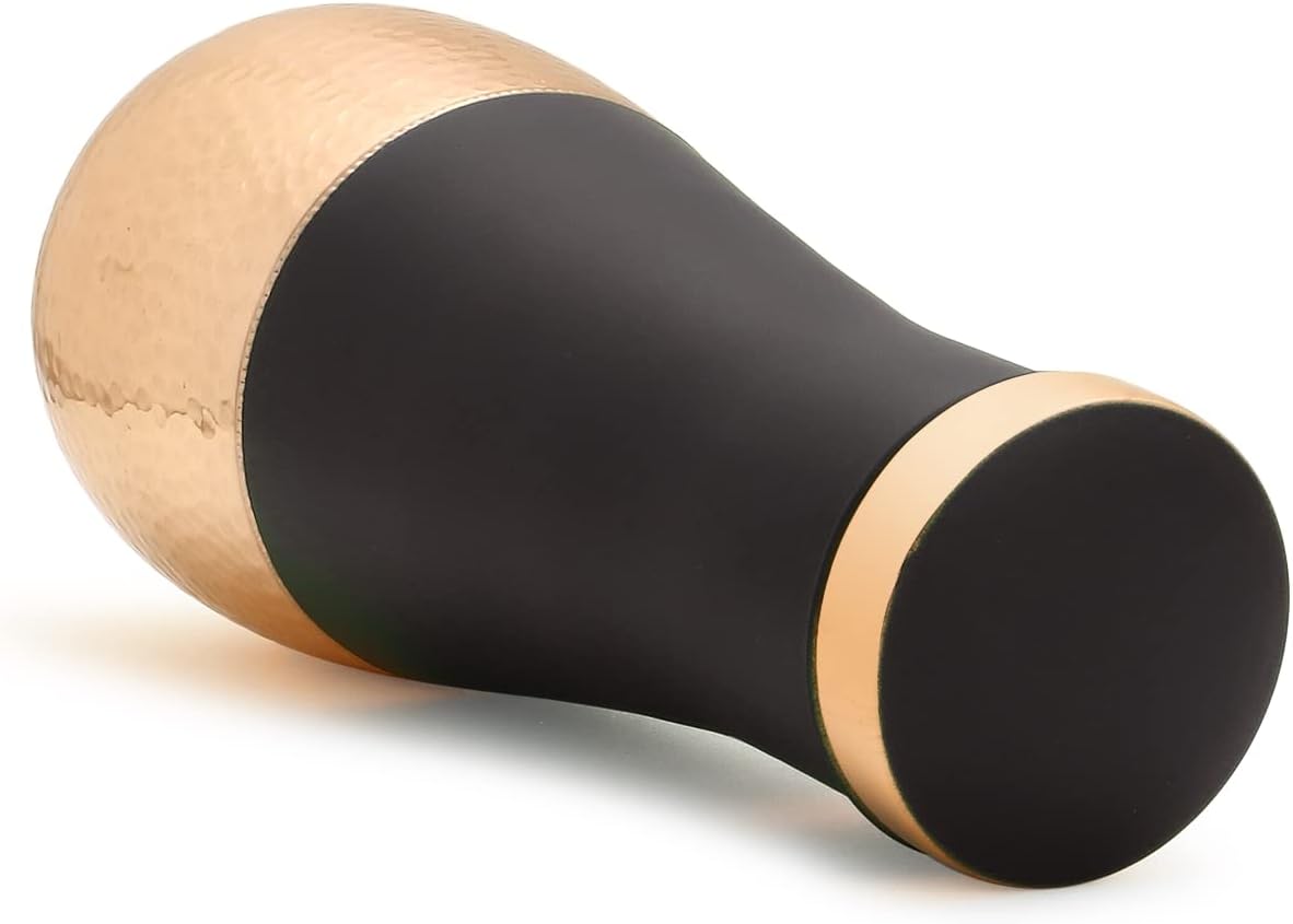 Premium Tulip Design Hammered Copper Water Bottle-ArtyCraftz.com