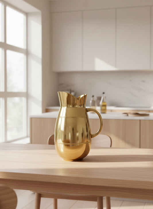 Pure Brass Water Jug-ArtyCraftz.com