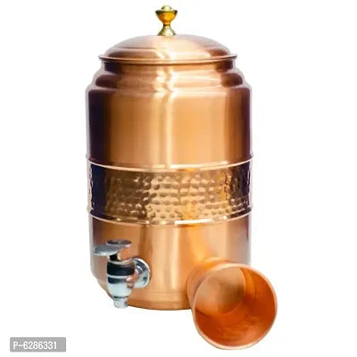 Pure Copper 5 Litre Matka Water Dispenser-ArtyCraftz