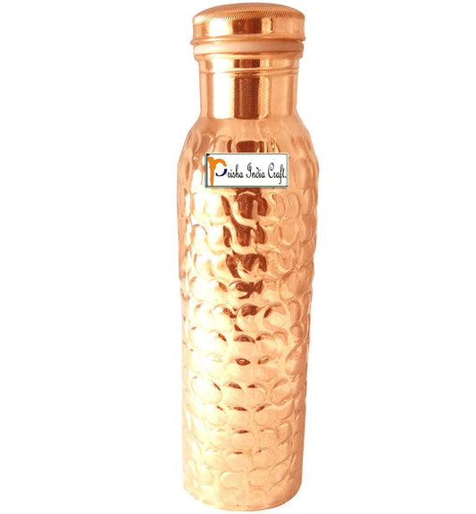 Pure Copper water Bottle - ArtyCraftz.com