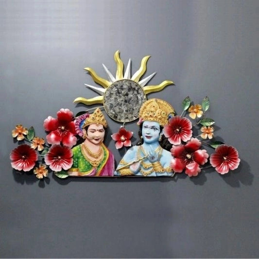 Radha Krishna Wall Decor Wall Hanging Showpiece - ArtyCraftz.com