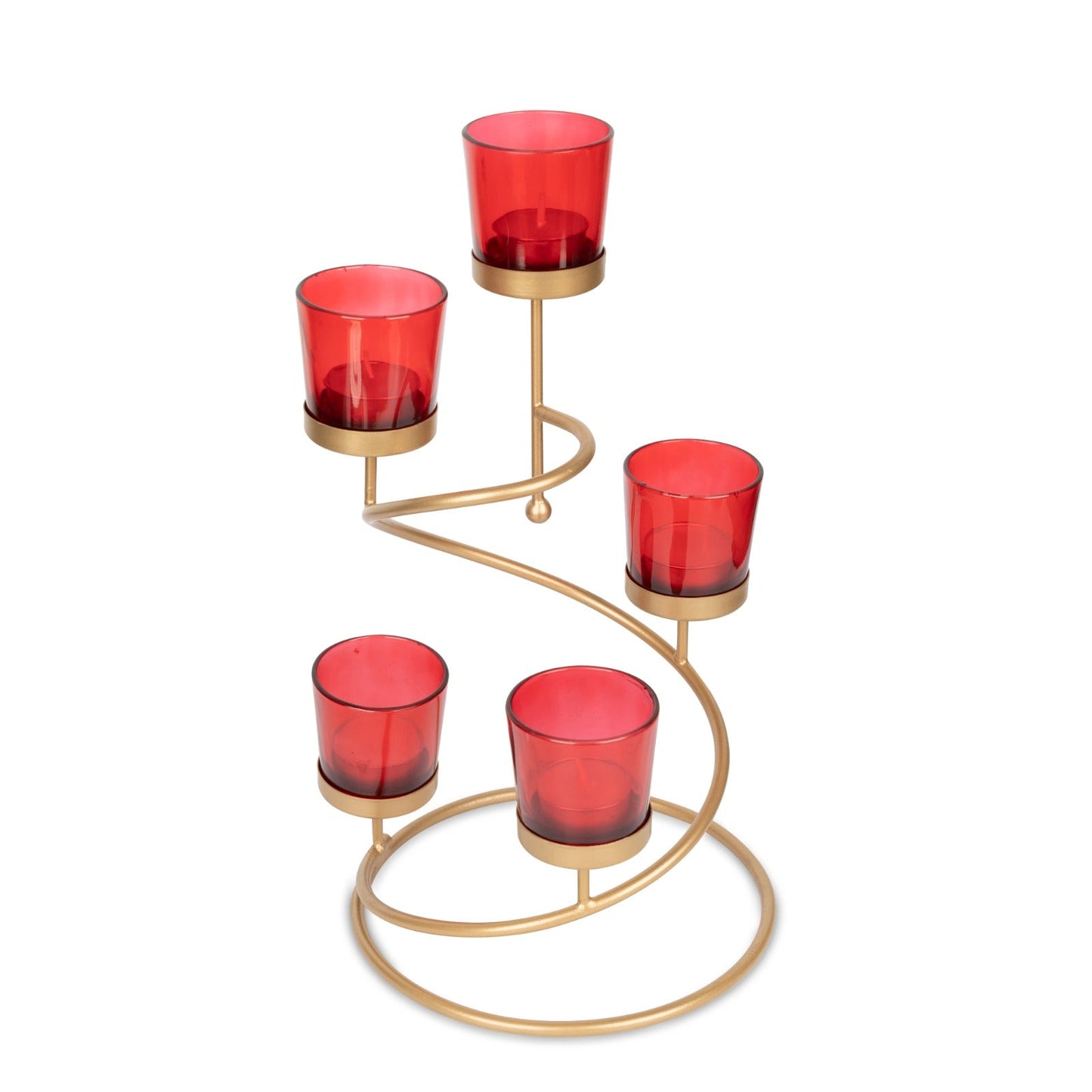 Red 5 Votive Candle Holder