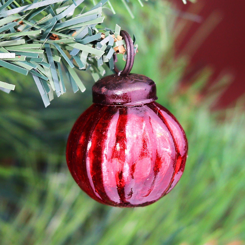 Glass Melon Christmas Ornaments-ArtyCraftz.com