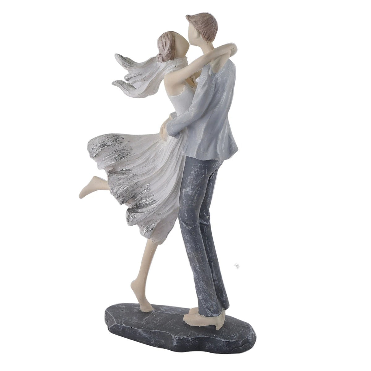 Resin Kissing Couple Showpiece