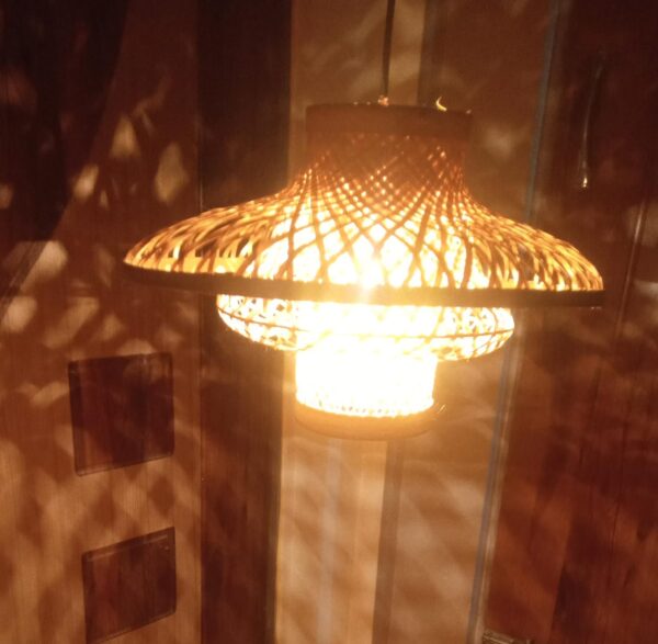 Retro Style Bamboo Lampshade-ArtyCraftz.com