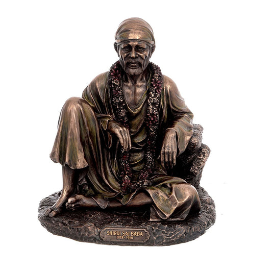 Sai Baba Bonded Bronze Height 7 Inches - ArtyCraftz.com
