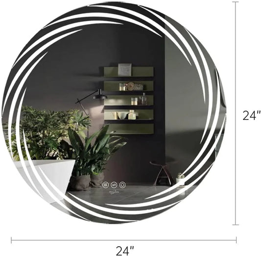 Sensor-Activated Backlit LED Mirror-ArtyCraftz.com