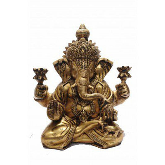 Shree Ganesha Ganesh Murti Idol Statue Idol Statue Height 15 inches - ArtyCraftz.com