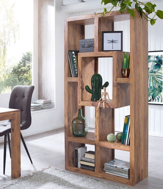 Solid Wood Multi-unit Bookcase