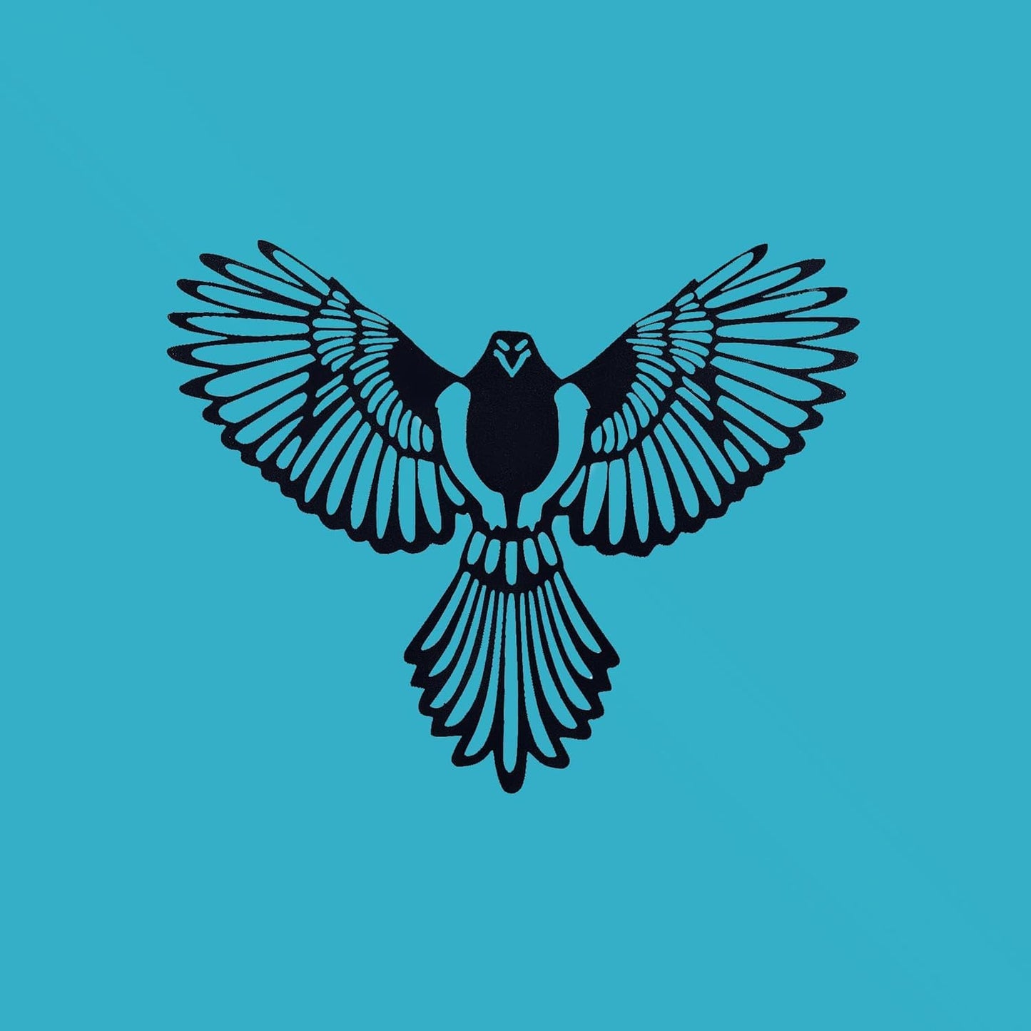 Striking Laser-Cut Gliding Hawk Wall Art-ArtyCraftz.com