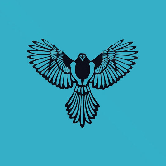 Striking Laser-Cut Gliding Hawk Wall Art-ArtyCraftz.com