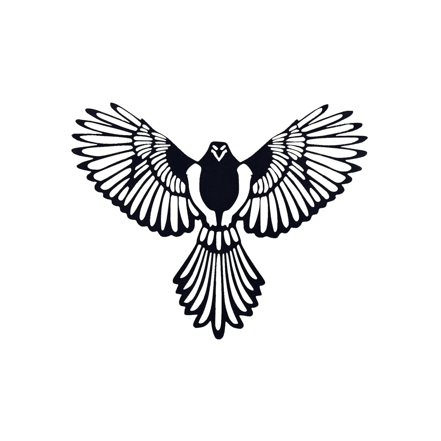 Striking Laser-Cut Gliding Hawk Wall Art-ArtyCraftz.com