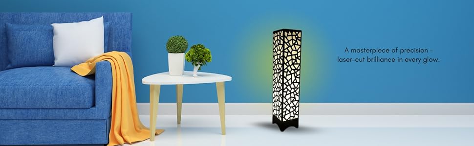 Stunning Floral Design Laser cut Floorlamp-ArtyCraftz.com