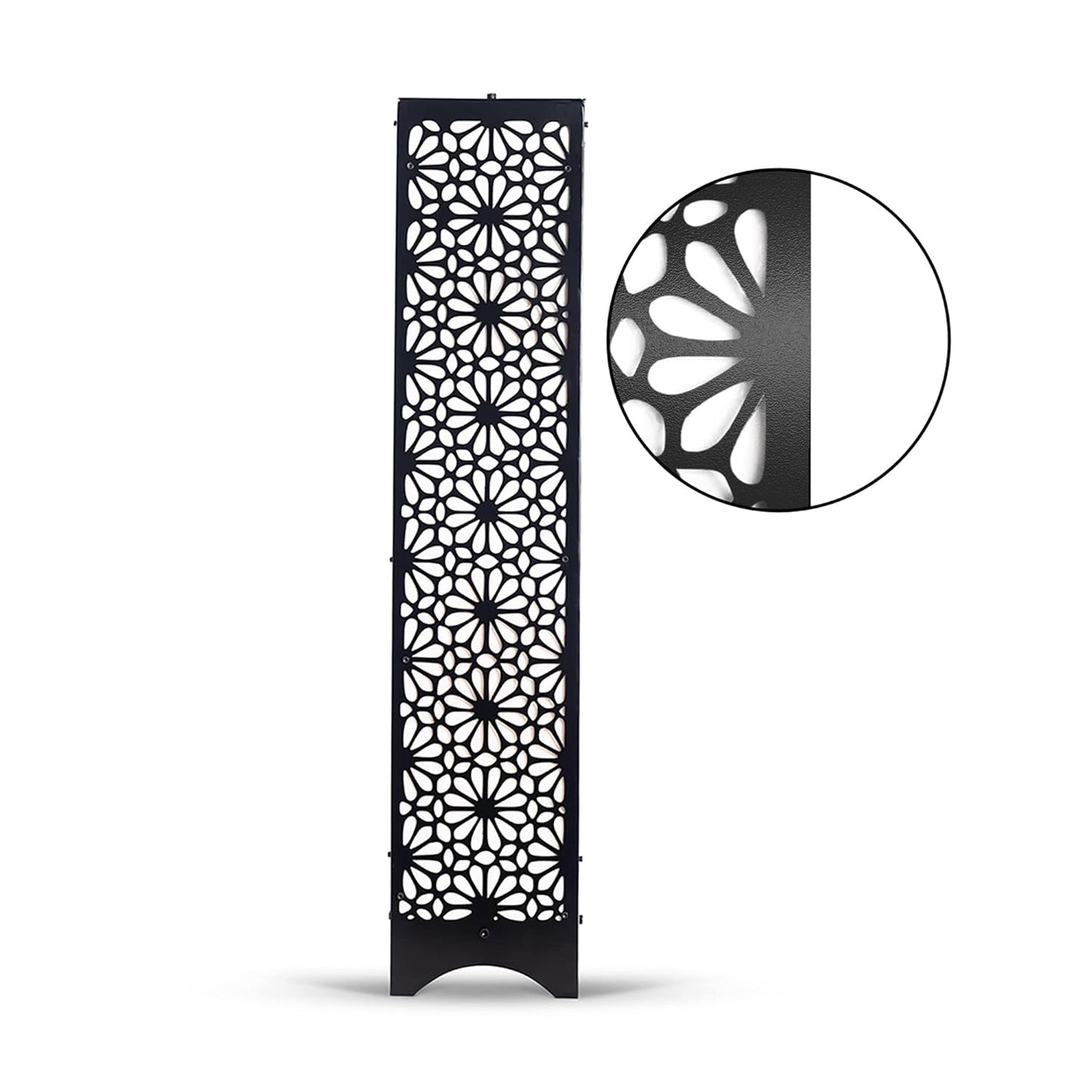 Stunning Floral Design Laser cut Floorlamp-ArtyCraftz.com