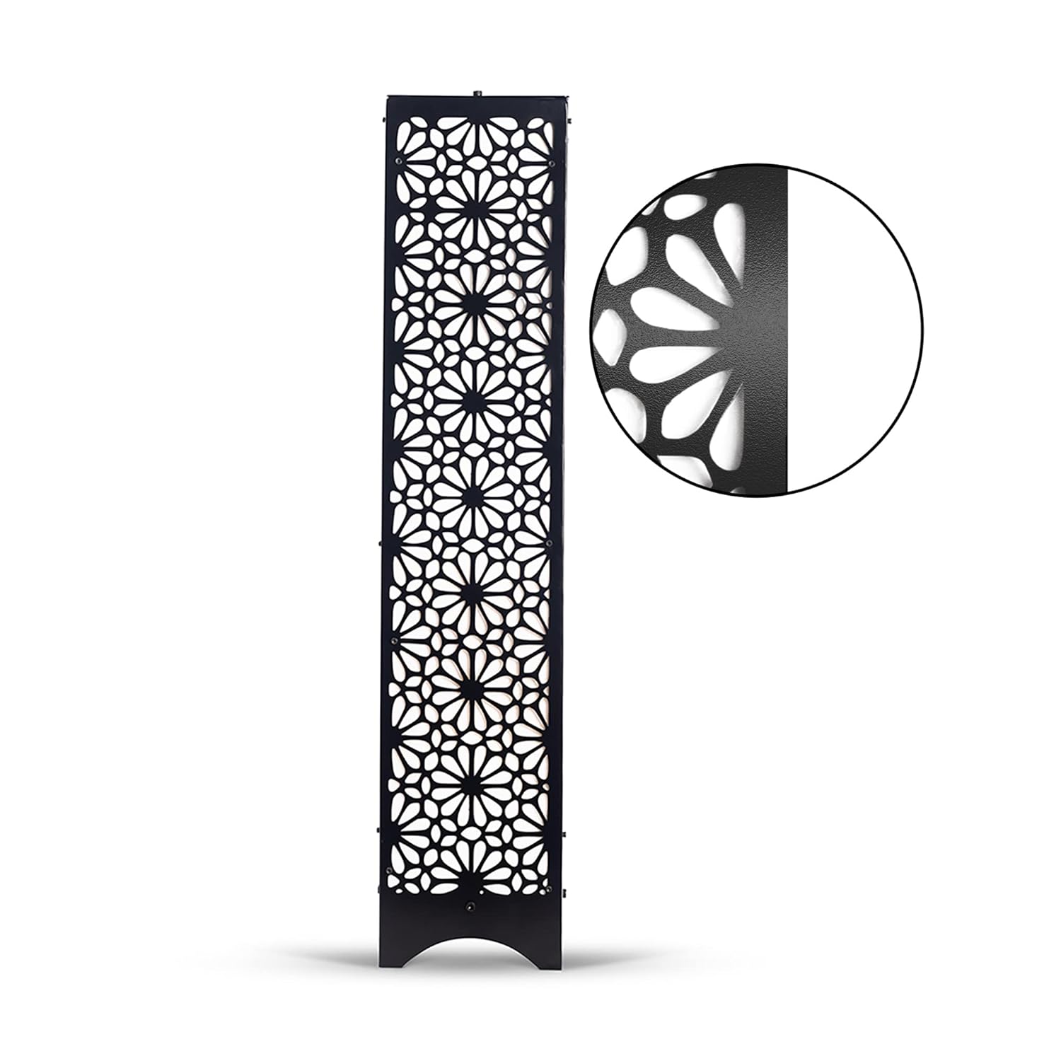 Stunning Floral Design Laser cut Floorlamp-ArtyCraftz.com