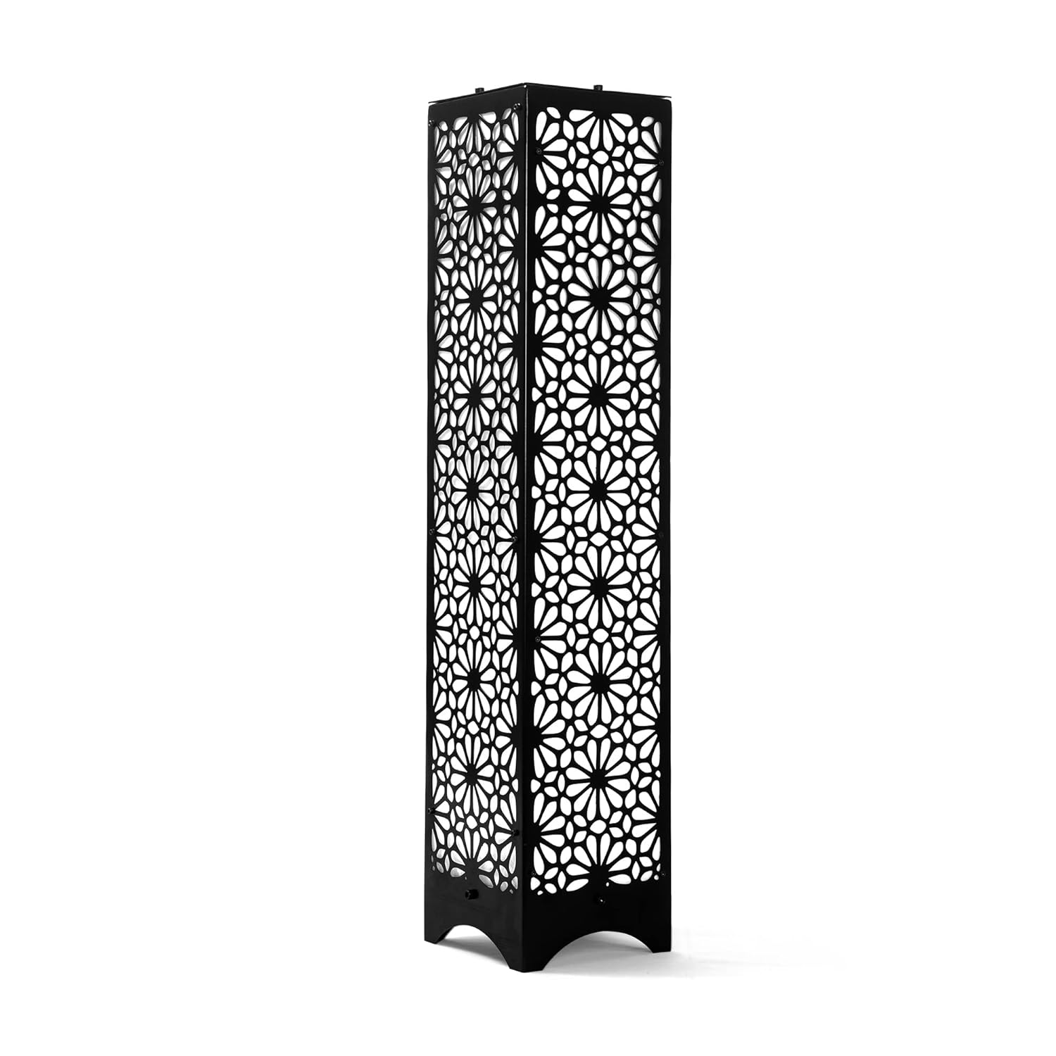 Stunning Floral Design Laser cut Floorlamp-ArtyCraftz.com
