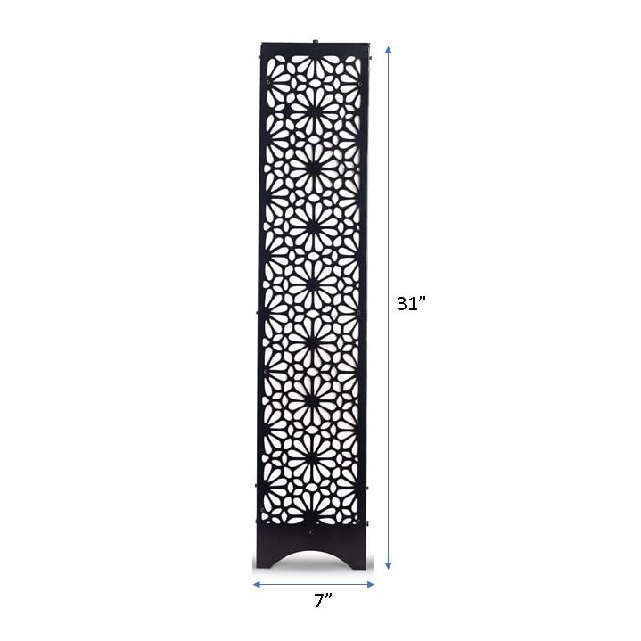 Stunning Floral Design Laser cut Floorlamp-ArtyCraftz.co
