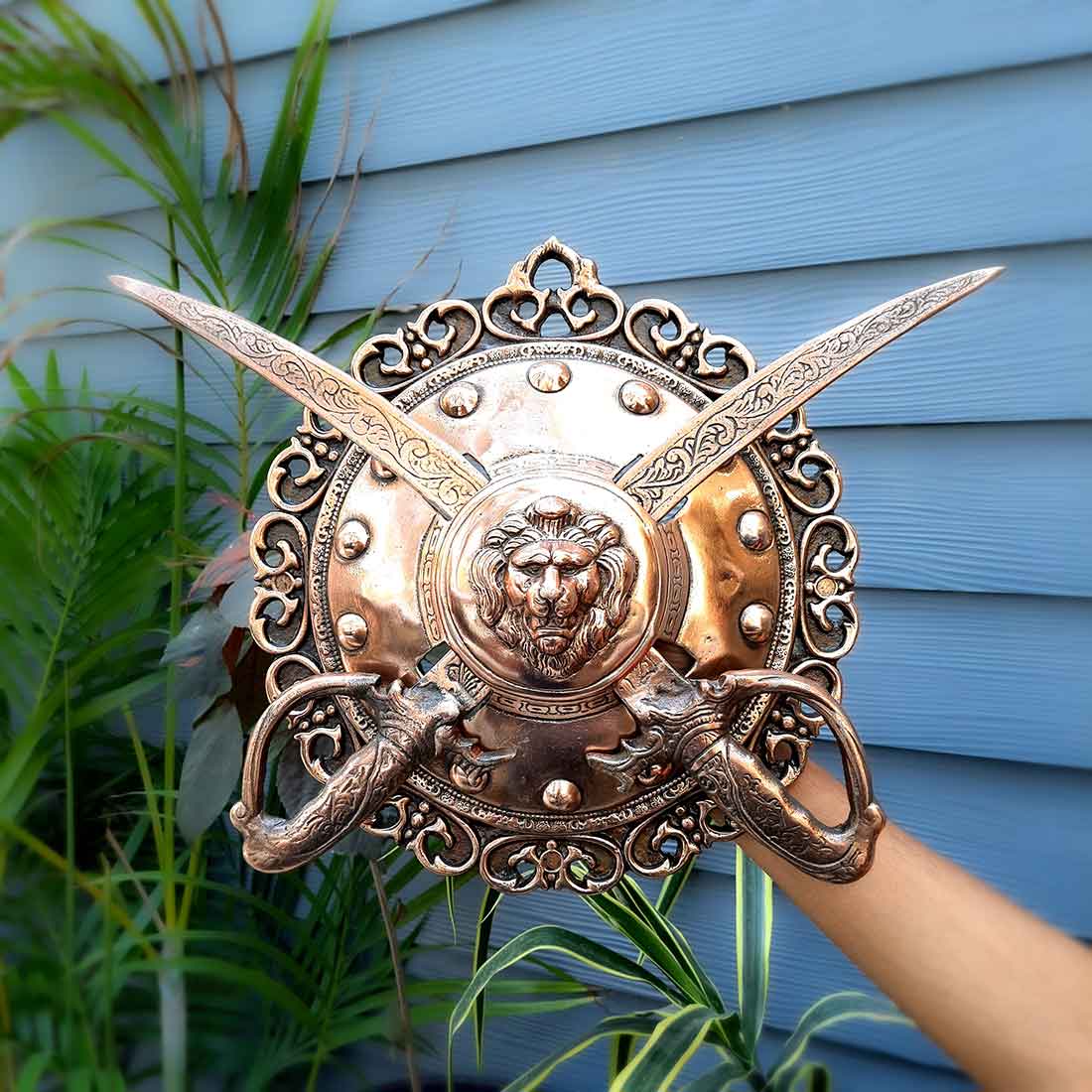 Swords & Shield Wall Hanging-ArtyCraftz.com