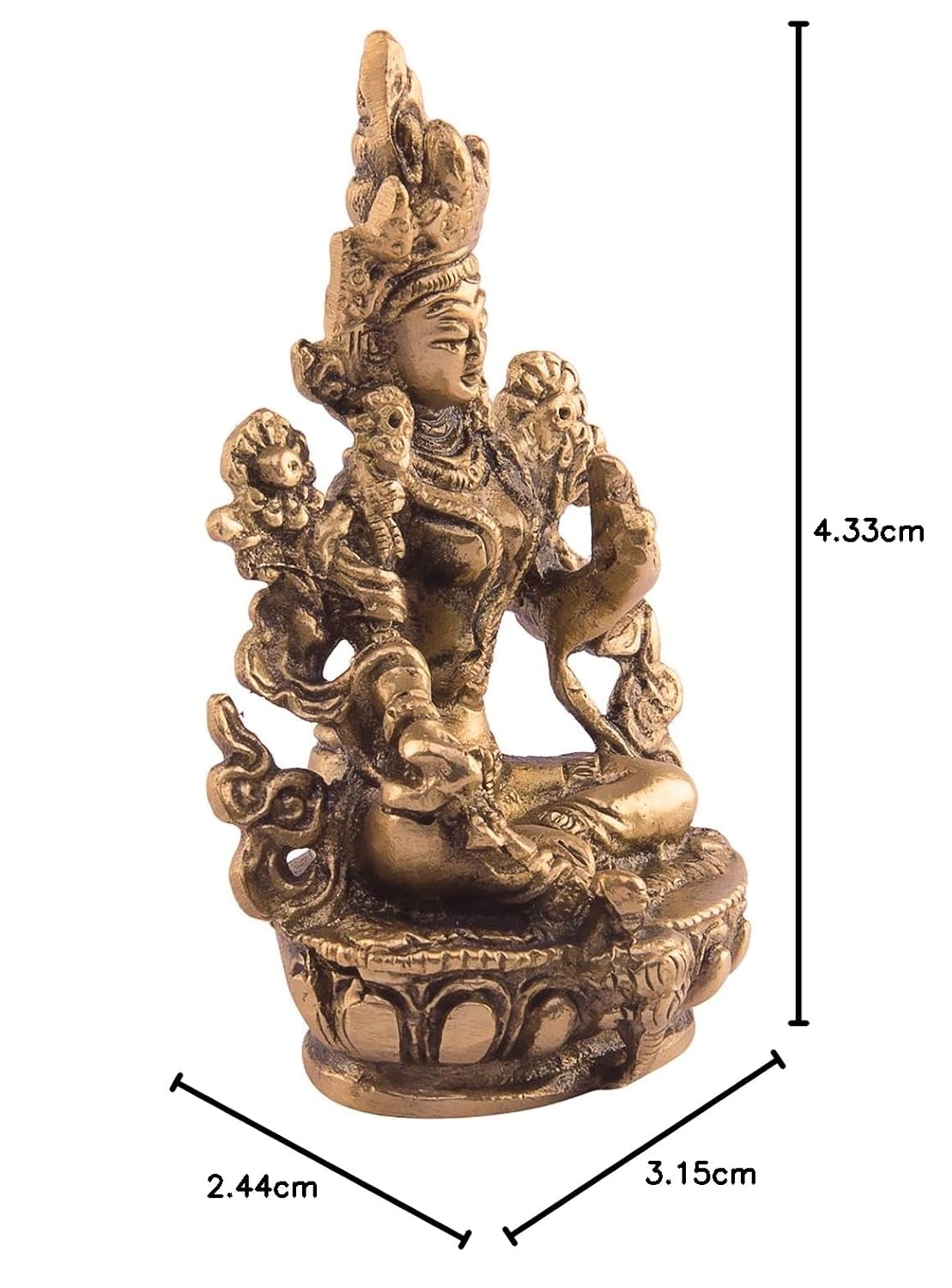 Tara Devi statue traditional deity idol for home decor and meditation-artycraftz.com
