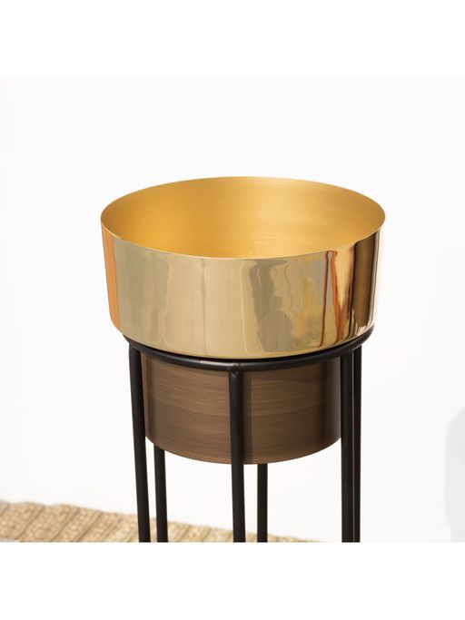 The Decor Remedy Dual Tone Planter (Set of 2) - ArtyCraftz.com